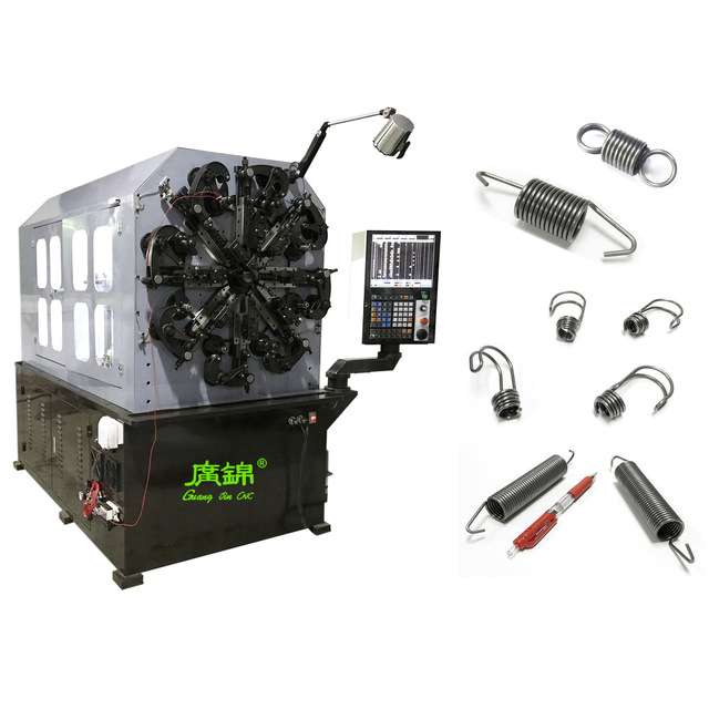 Factory Direct Sales Automatic 3.5mm Cam Turning Machine Computer Spring Machine with Motor 16kW Power 3200kg Heavy Duty