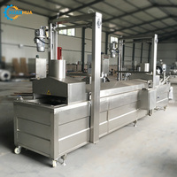 Nouvelle friteuse électrique à spirale compacte pour chips de pommes de terre et graines de tournesol, capacité 100-300 kg/h, Chine