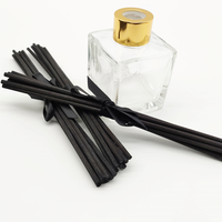 Bâtonnets de diffuseur d'anches noires de haute qualité 3mm 3.5mm 4mm 5mm 6mm Bâtonnets de diffuseur d'anches de parfum Bâtonnets de diffuseur de rotin noir