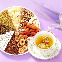 Tisane Naturelle pour le Sommeil : Mélange d'Herbes Premium aux Dattes, Poria et Lys, Sans Sucre, Sans Caféine, 15 Sachets, Vente en Gros