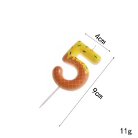 Bougies d'anniversaire numérotées 0-9 colorées pour gâteaux, décoratives pour fêtes, vente en gros