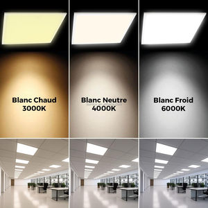Panneau LED haute efficacité énergétique 40W pour <span class=keywords><strong>salle</strong></span> blanche, luminaires encastrés 60x60 <span class=keywords><strong>IP65</strong></span>, panneau LED pour projet <span class=keywords><strong>de</strong></span> <span class=keywords><strong>salle</strong></span> blanche ISO - Product Image 6