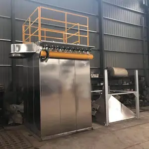 Coletor extrator de pó industrial de aço inoxidável para farinha de leite em pó