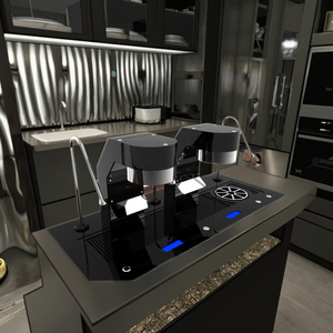 Cafetera Comercial para Empresas, Máquina de Espresso Bajo Mostrador - Product Image 4