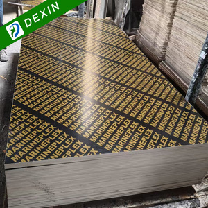 Buon prezzo 12mm 18mm nucleo di pioppo nero marrone pellicola di fronte <span class=keywords><strong>compensato</strong></span> <span class=keywords><strong>marino</strong></span> per cassaforma in calcestruzzo - Product Image 1