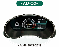 Tableau de bord numérique LCD multifonctionnel pour Audi Q3 8U 2012-2018 - Compteur de vitesse - Prix