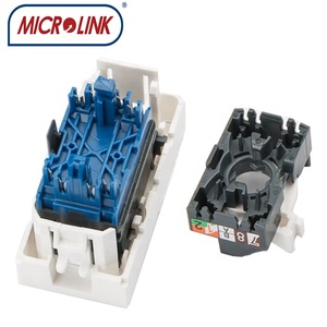 Cho Legrand 45*22.5 pháp loại UTP Cat6 khảm LCS 76561 faceplate <span class=keywords><strong>toolless</strong></span> <span class=keywords><strong>Keystone</strong></span> Jack <span class=keywords><strong>RJ45</strong></span> faceplate với màn trập - Product Image 3