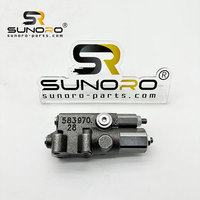 SUNORO – Ensemble de vanne de commande de pompe haute qualité 398-7457 3987457 pour excavatrices 305.5E/306E/307E/308E/308E2/428F/434F – 100 % neuf