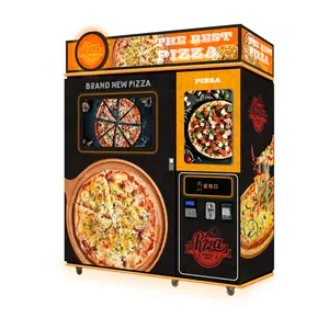 Machine Food Full Automation Hot Food And Pizza Vending Machine Customized Umbrella Pizza Vending Making