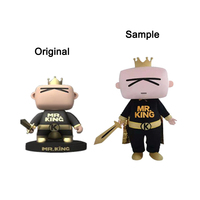 CustomPlushMaker Jouet en peluche personnalisé Quantité de commande faible poupée animal en peluche cône de crème glacée fabricant de poupées oreiller personnalisé