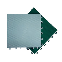 Carreaux de sol professionnels pour terrain de basket Design moderne Platelage en plastique PP pour une utilisation en extérieur Installation de bricolage