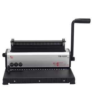 Rayson TD-1221 Hướng dẫn sử dụng dây điện Chất kết dính 2-in-1 lỗ đục lỗ và 3-in-1 cuộn dây đôi máy ràng buộc nhà máy sản phẩm - Product Image 2