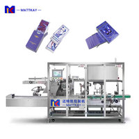 Machine d'emballage automatique de cartes de poker, machine de mise en carton de boîtes de cartes de jeu, machine d'emballage de boîtes de cartes à jouer