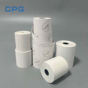 Papier thermique pour caisse enregistreuse et distributeur automatique de billets, sans BPA, 48 g/m², haute luminosité, 80x70 mm, lot en gros - Product Image 1