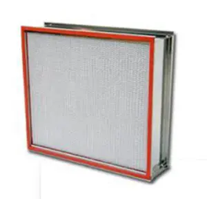 Filtres de four Résistance à la température des fibres de verre Filtres à air industriels à haut rendement