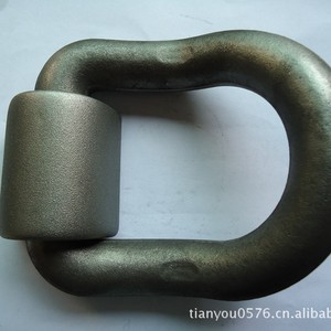 Forged D Ring D3006 Carbon Steel Zinc Plated Class C Level 4.8 For Connect Use - Product Image 2