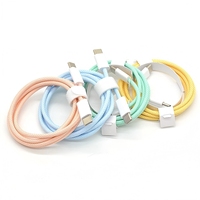 Câble de charge rapide Type-C Type-C de 2 m, en nylon tressé effet peau de serpent, conducteur en cuivre pur, anti-pliures, résistant à l'abrasion, pour voiture