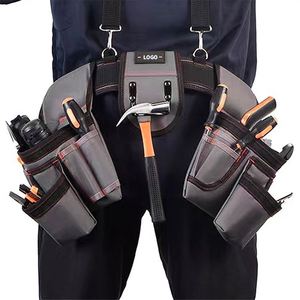 Handbag Multifunction Repair Canvas Large Thicken Tool Bag Electrician Bag with Water Proof Rubber Bottom Storage Bag - Product Image 5