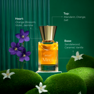 PARVEI Mireli 20ml Perfume en Roll-On con Aroma Floral, Sin Alcohol, Fragancia de Larga Duración - Product Image 5