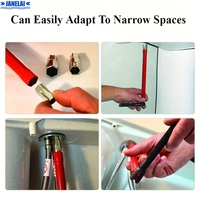Juego de llaves de vaso, Juego de llaves para tuberías, Llave para tuercas de lavabo, Llave para grifos de pie, Llave para accesorios de grifería, Herramienta para conexiones de grifos