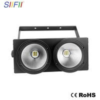 Lumière de studio LED 2*100W CW/WW, lumière blinder LED pour mariage, fête, club, éclairage de scène