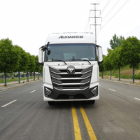Camion frigorifique Foton Auman à moteur diesel manuel de 7,8 m pour le transport de viande fraîche sur de longues distances