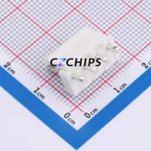 WAFER-VH3.96-4PZZ-W Wire-to-Board Pin Header Through hole Component (THT),P=3.96mm Connector 1x4P 3.96mm Through Hole VH - Product Image 2