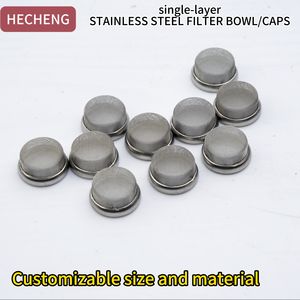 50 100 माइक्रोन परिशुद्धता निस्पंदन धार फिल्टर तार जाल फिल्टर कैप 304 316 स्टेनलेस स्टील ईंधन इंजेक्टर फिल्टर कैप - Product Image 6