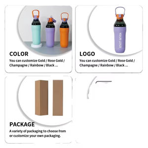 Vaso Térmico de Café Personalizado al por Mayor con Logotipo, Taza de Viaje 2 en 1 con Tapa, Deportiva, Portátil, de Gran Capacidad, Botella de Agua - Product Image 4