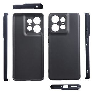 Pour Moto Edge 50 Pro Case, <span class=keywords><strong>Noir</strong></span> Antidérapant <span class=keywords><strong>Mat</strong></span> Mince Souple TPU Gel Caoutchouc Antichoc Mobile Couvre Téléphone pour Moto Edge 50 Pro 5G - Product Image 1