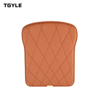 Coussin et housse de siège de voiture en cuir perforé, respirant, ventilé, antidérapant, universel quatre saisons, massage pour siège arrière