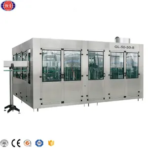 Full Automatic Complete Carbonated Beverage Soda Sparkling Water Soft Drinks Filling Production Line