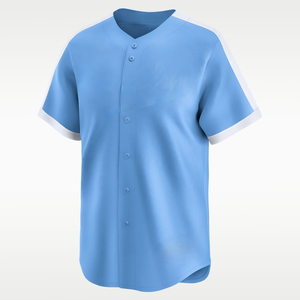 Nieuw Origineel Heren Toronto Baseball Jersey 100% Anti-UV Op Maat Blauw Wit met Geborduurde Logo's Gestikte Uniformen - Product Image 1