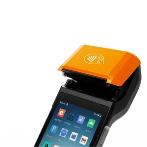 5.5 Inch Fabriek Lage Kosten Mobiele Handheld Android Pos-Systeem Terminal Produceert Touchscreen Pos Met Printer Betaalautomaat