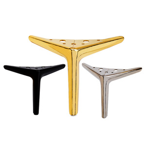 Pieds de meubles Boxuanya en acier laminé à froid, semi-circulaires et triangulaires, 12cm, 15cm, 18cm, 25cm, pour canapé et table basse - Product Image 1