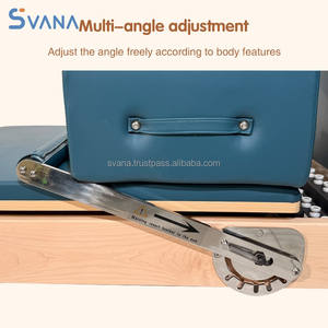 Cama de Pilates Reformer de Arce con Diseño Plegable, Resistencia Ajustable y Duradera, con Beneficios para la Salud, para Gimnasio o Estudio - Product Image 4