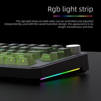 Clavier à interrupteurs magnétiques 75 % avec bouton de volume, moules OEM existants, éclairage RGB, support de remplacement à chaud, disposition personnalisée/barre d'espace divisée/LOGO