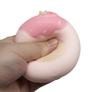 Fancy Squeeze Strawberry Toy TPR <b>Material</b> for Family Stress Relief for Age Range 5 to 14 Years for Adult - Product Image 6