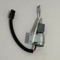 Valvola Solenoide di Arresto 24V 3932530 per Motore Cummins 5.9L 6BT Komatsu PC200-6 PC240-6 Hyundai R220-5 R210-3 R220-5 R140-7