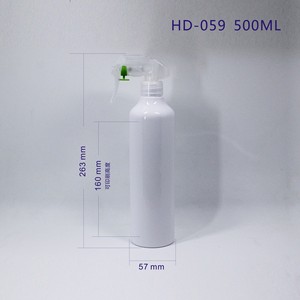 Botella de Spray de Plástico de 500 ml, Material PET, Ecológica, Envase General - Product Image 4