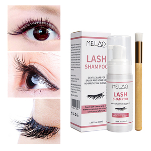 ODM/OEM Private Label Natural Oil Free Eyelash Foam Eyelash <strong>Extension</strong> <strong>Lash</strong> Foaming Shampoo Eyelash <strong>Cleanser</strong> - Product Image 4