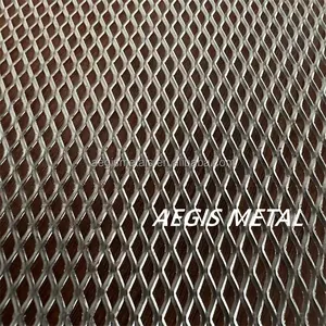 Nickel Alloy Expanded Mesh Sheet/Nickel Molybdenum Alloy 0.4 Mm Thickness Expanded Mesh