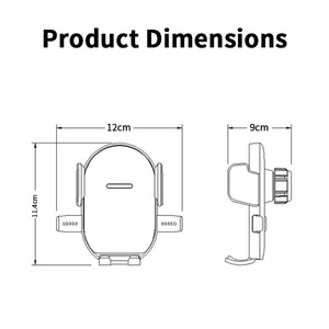 <span class=keywords><strong>Support</strong></span> de téléphone universel pour système de navigation automobile avec fixation par ventouse, hauteur réglable, en plastique, chargeur inclus - Product Image 6