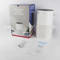 Filtre purificateur d'air Ture HEPA11 avec huile essentielle silencieux petit pour animaux de compagnie poussière