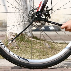 Bomba de Ar para Suspensão Dianteira de Bicicleta RIDERACE com Manômetro, em Liga de Alumínio 300PSI, Bomba Manual para Pneu de Bicicleta, Compatível com Válvulas Schrader e <span class=keywords><strong>Presta</strong></span> - Product Image 5