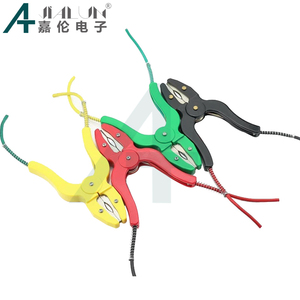 <span class=keywords><strong>Pince</strong></span> de test spéciale en laiton Jia Lun 30A 5KV 140mm <span class=keywords><strong>pour</strong></span> courant haute tension, instrument électronique, <span class=keywords><strong>pince</strong></span> crocodile - Product Image 2