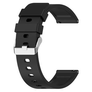 Bracelet de montre officiel en silicone de remplacement étanche de 20mm pour montre OnePlus <span class=keywords><strong>Nord</strong></span> - Product Image 5