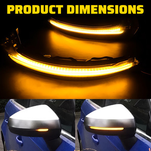 ไฟเลี้ยวกระจกมองข้างแบบไดนามิก LED สำหรับ Audi A3 S3 RS3 8V ปี 2013-2018 - Product Image 5