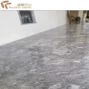 Soletta di marmo grigio Rolando per scale e costruzione di pavimenti prodotto in marmo Premium per progetti durevoli - Product Image 5