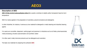 AEO-3/ Factory Price/<b>Liquid</b>/Fatty Alcohol Polyoxyethylene Ether Nonionic/Surfactant/Detergent Raw Material - Product Image 3